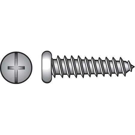 Hillman Zinc Steel Pan Head 74048